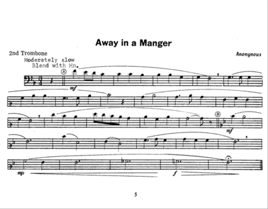 Christmas The Joy & Spirit - Book 1 - 2nd Trombone Trombone scores gallery preview page 2