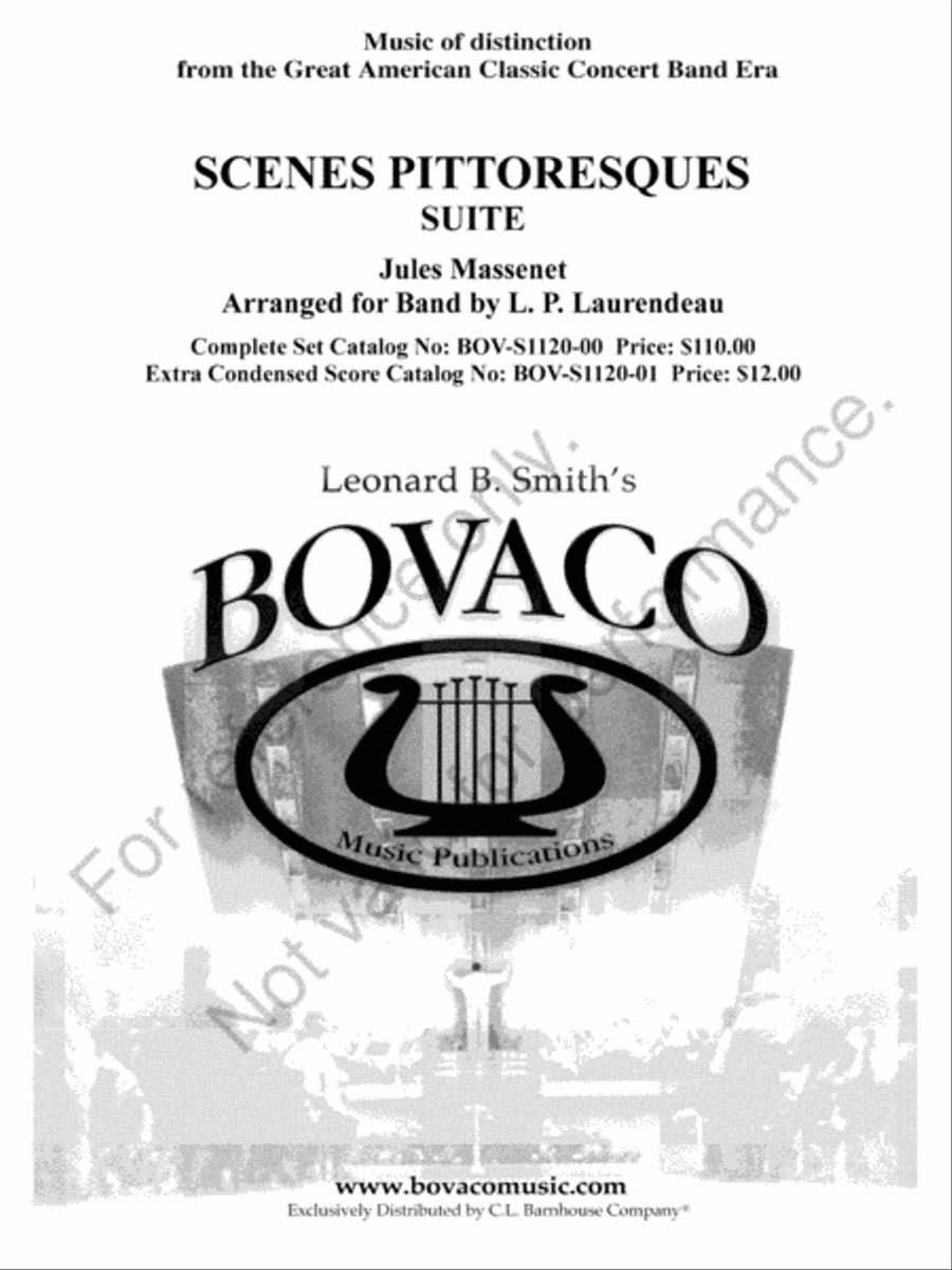 Scenes Pittoresques Concert Band scores gallery preview page 2