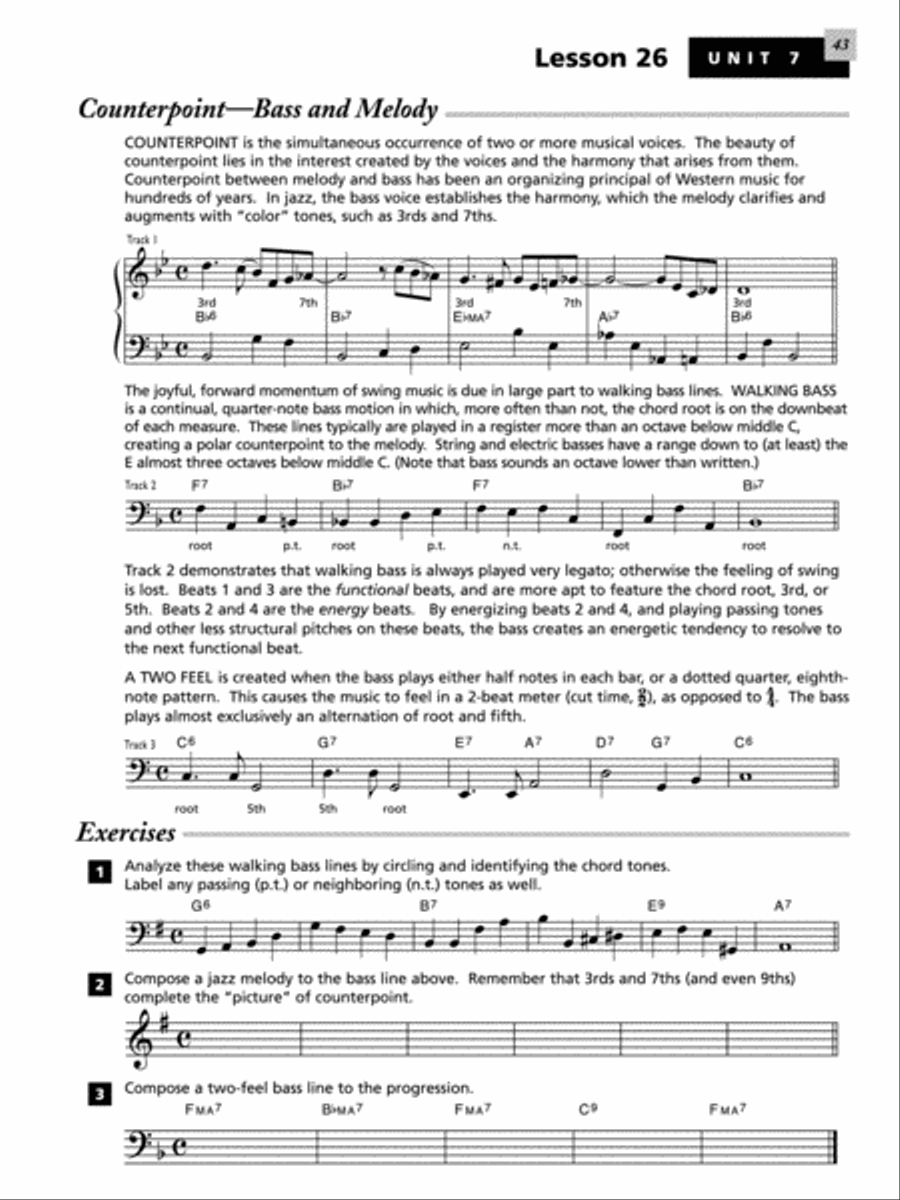 Alfred's Essentials of Jazz Theory, Book 2 CD scores gallery preview page 4