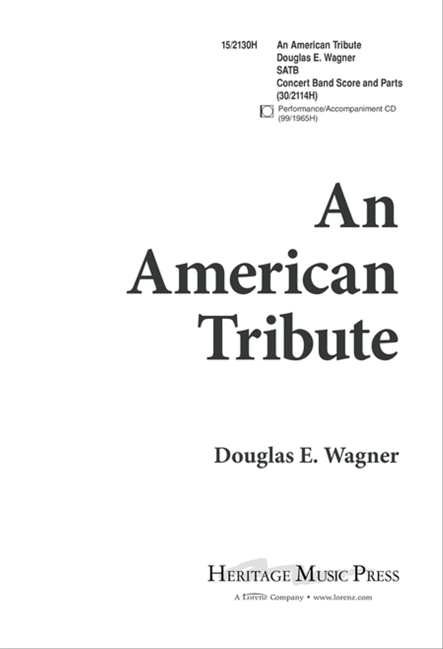 An American Tribute 4-Part scores gallery preview page 1