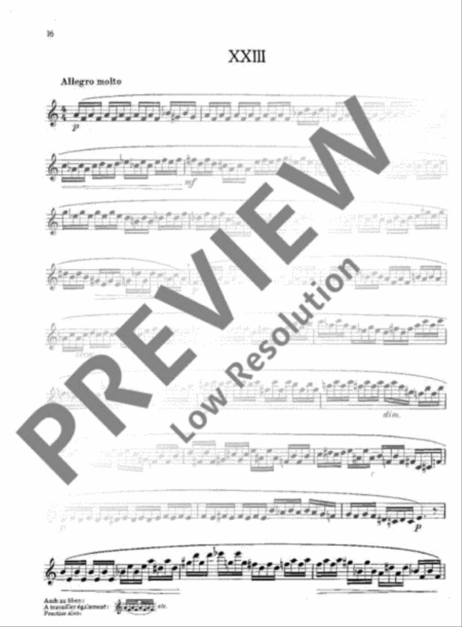 Modern Studies Flute Solo scores gallery preview page 17