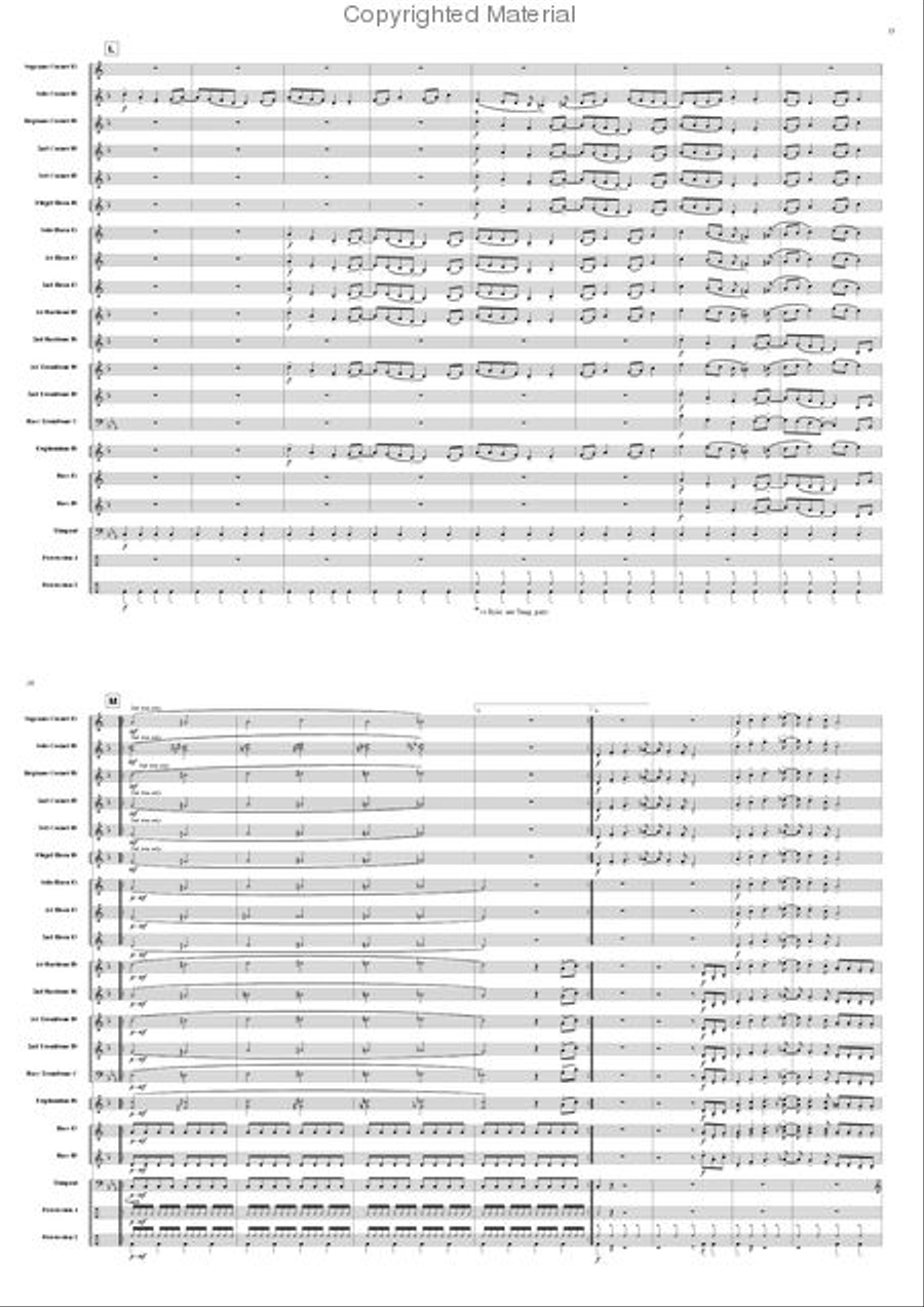Entry, Jazzy & Disco Entry, Jazzy & Disco Brass Band scores gallery preview page 8