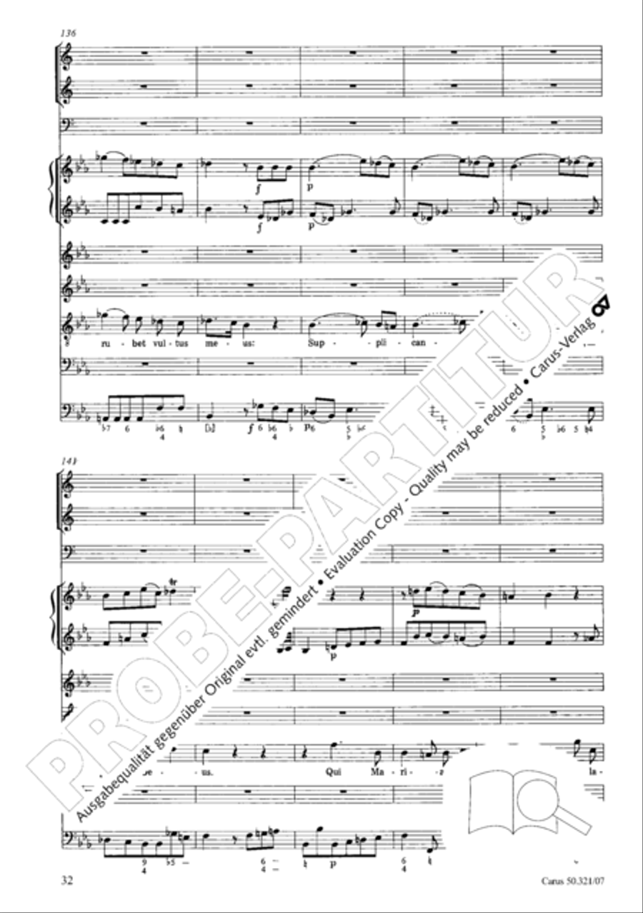 Requiem in C minor Requiem in C minor 4-Part scores gallery preview page 39