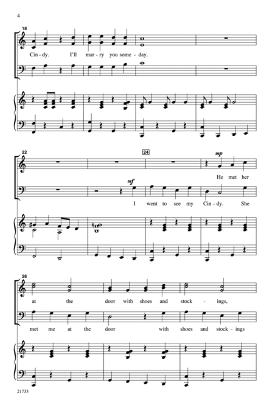 Cindy 3-Part scores gallery preview page 4
