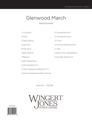 Glenwood March - Full Score