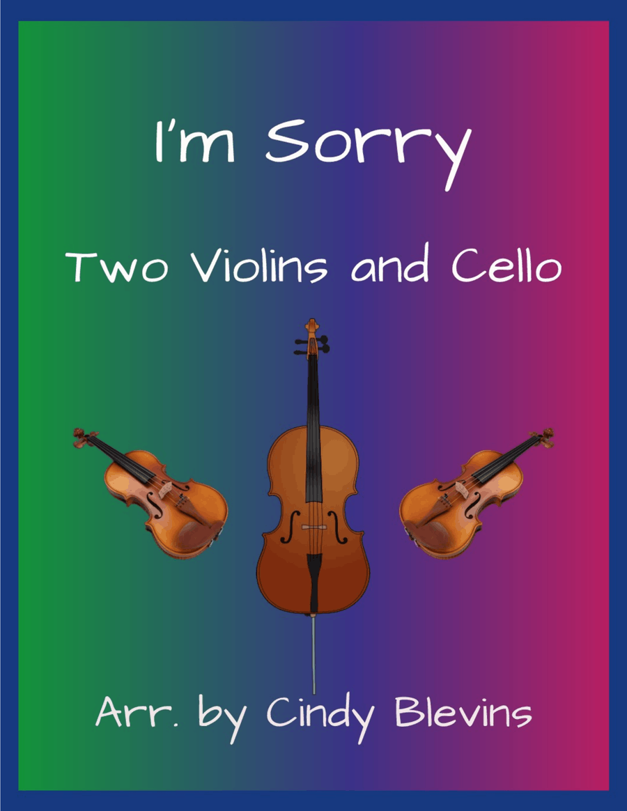 I'm Sorry