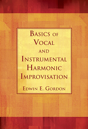Book cover for Basics of Vocal and Instrumental Harmonic Improvisation