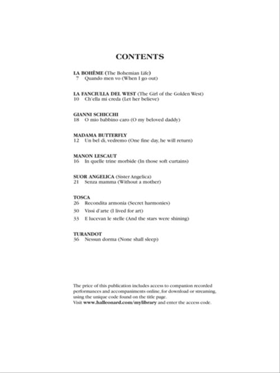 Play Puccini Violin Solo scores gallery preview page 2