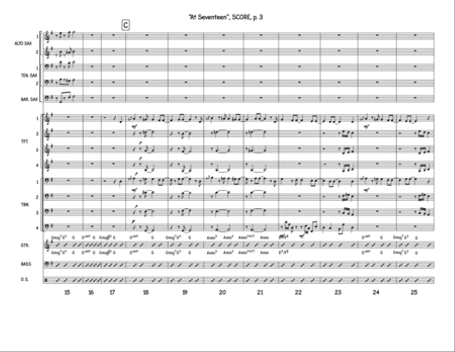 At Seventeen At Seventeen Large Ensemble scores gallery preview page 3
