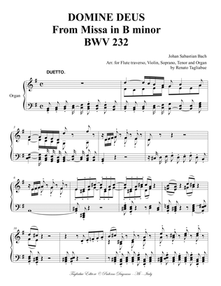 DOMINE DEUS (8) - From Missa in B minor BWV 232