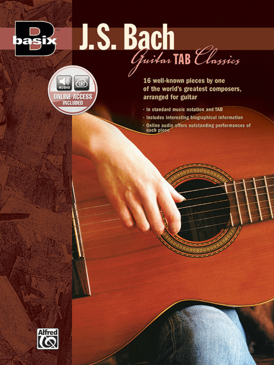Basix Guitar TAB Classics -- J. S. Bach image number null