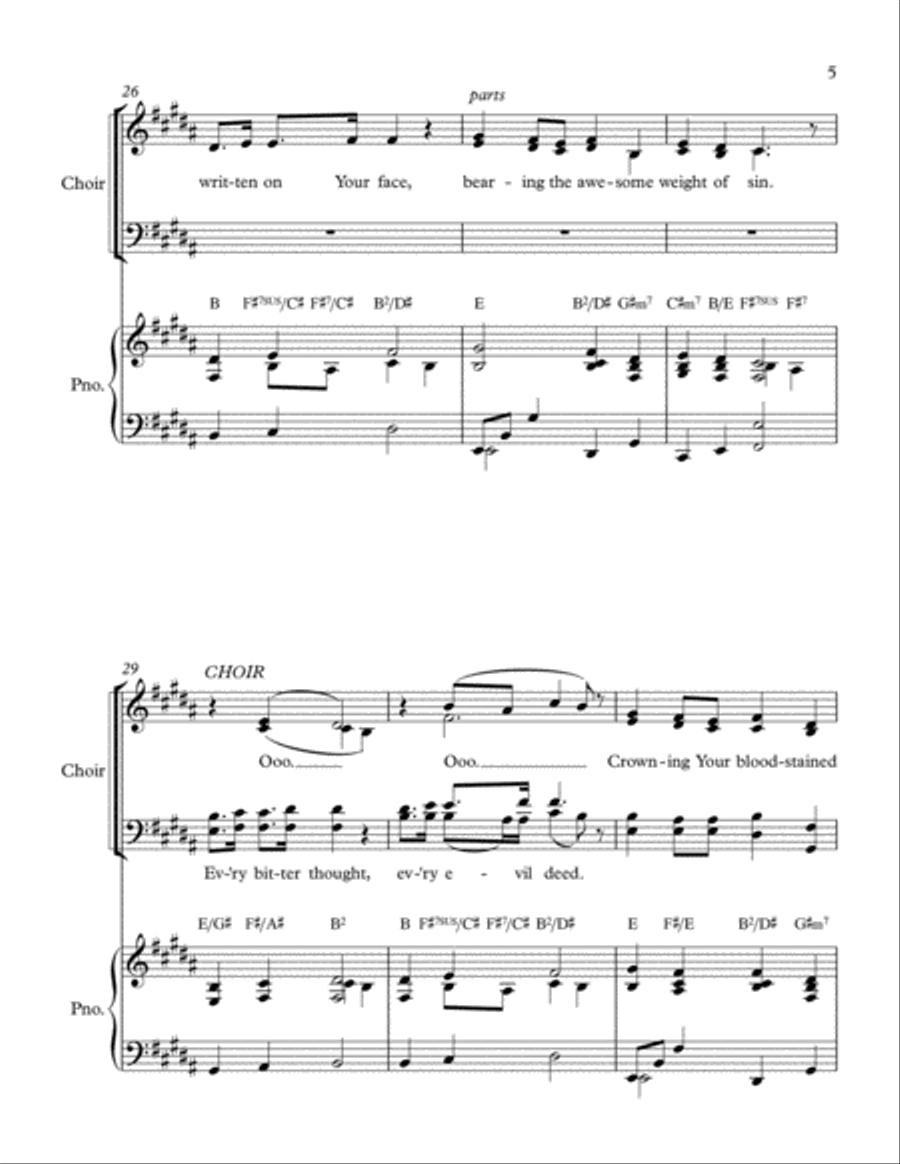 The Power Of The Cross (Oh To See The Dawn) Small Ensemble scores gallery preview page 5