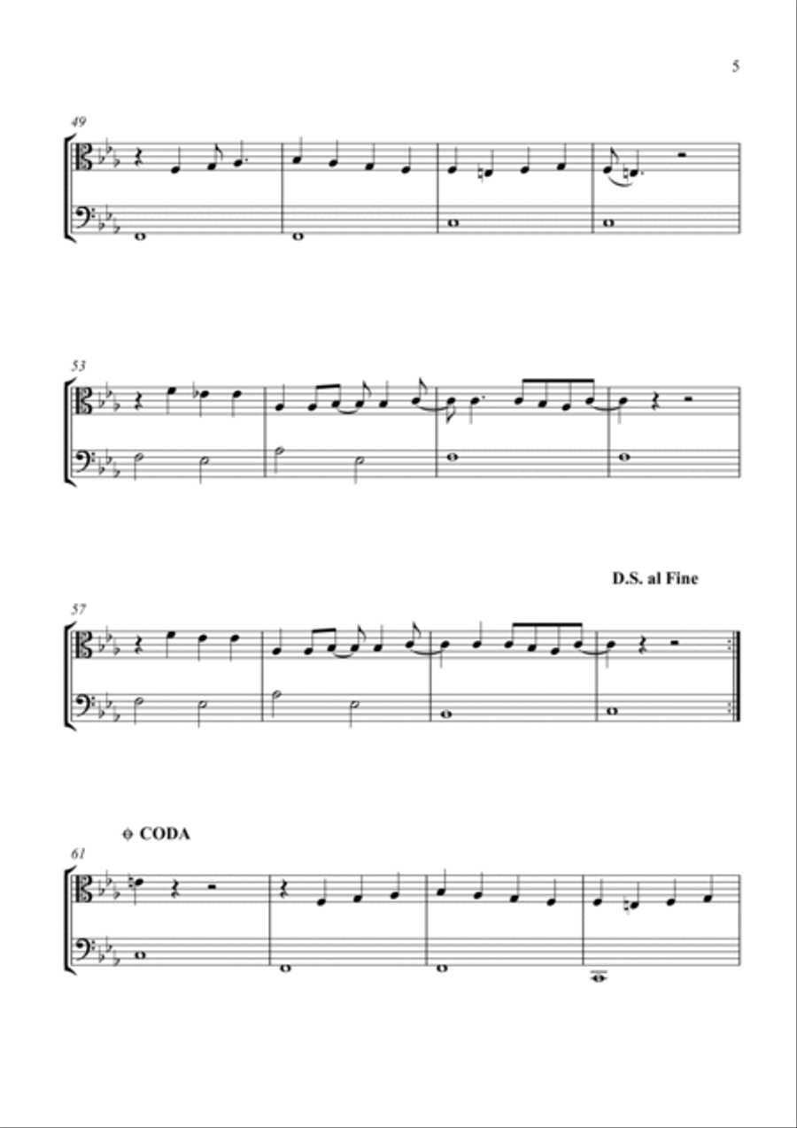 Paint It, Black Paint It, Black Trumpet Duet scores gallery preview page 5
