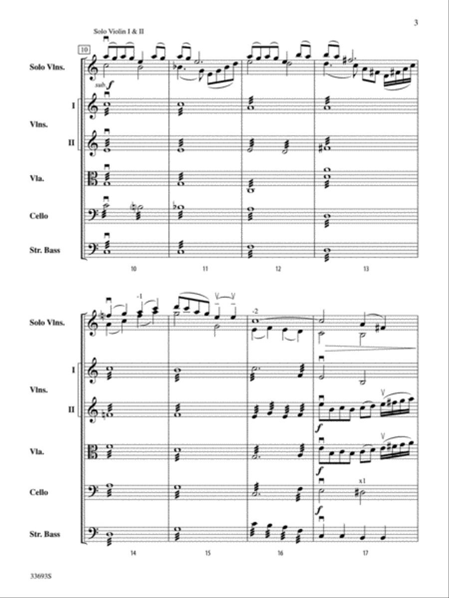 Someone to Watch Over Me String Orchestra scores gallery preview page 3