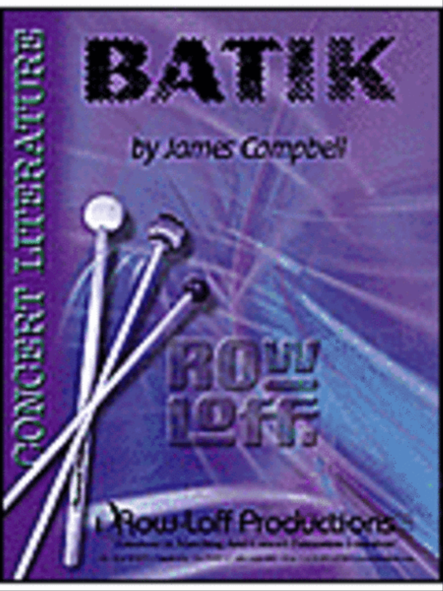 Batik Percussion Ensemble scores gallery preview page 1