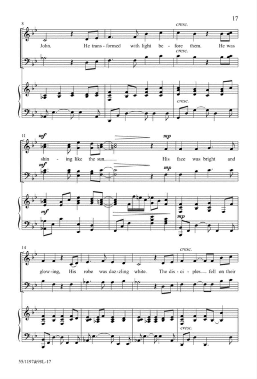 The Body of Christ 4-Part scores gallery preview page 9