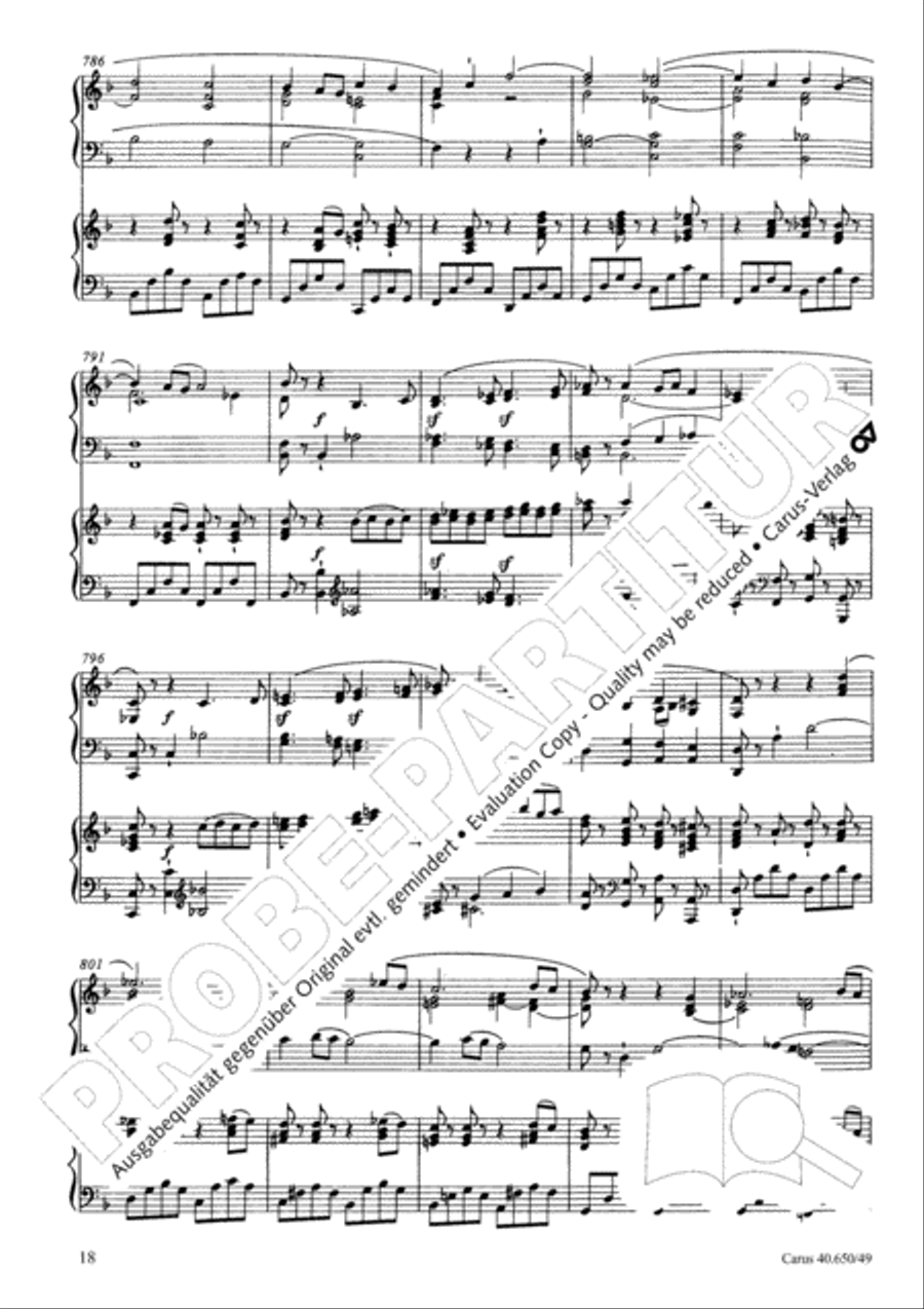 Petite Messe solennelle 4-Part scores gallery preview page 19