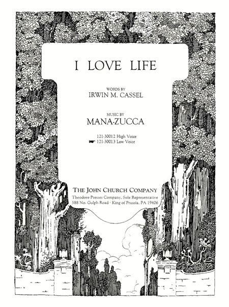 Mana-Zucca : I Love Life