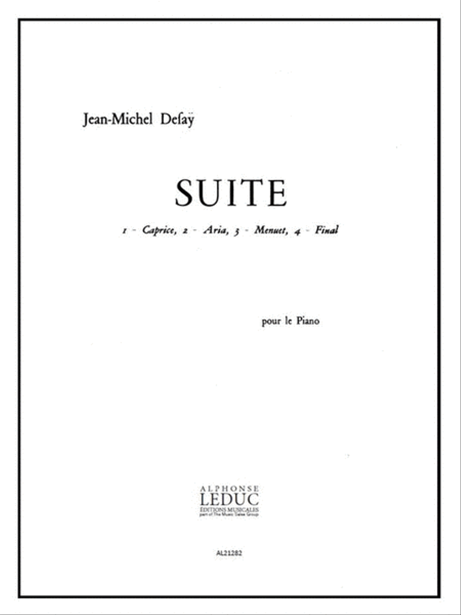 Suite (piano Solo) Piano Solo scores gallery preview page 1