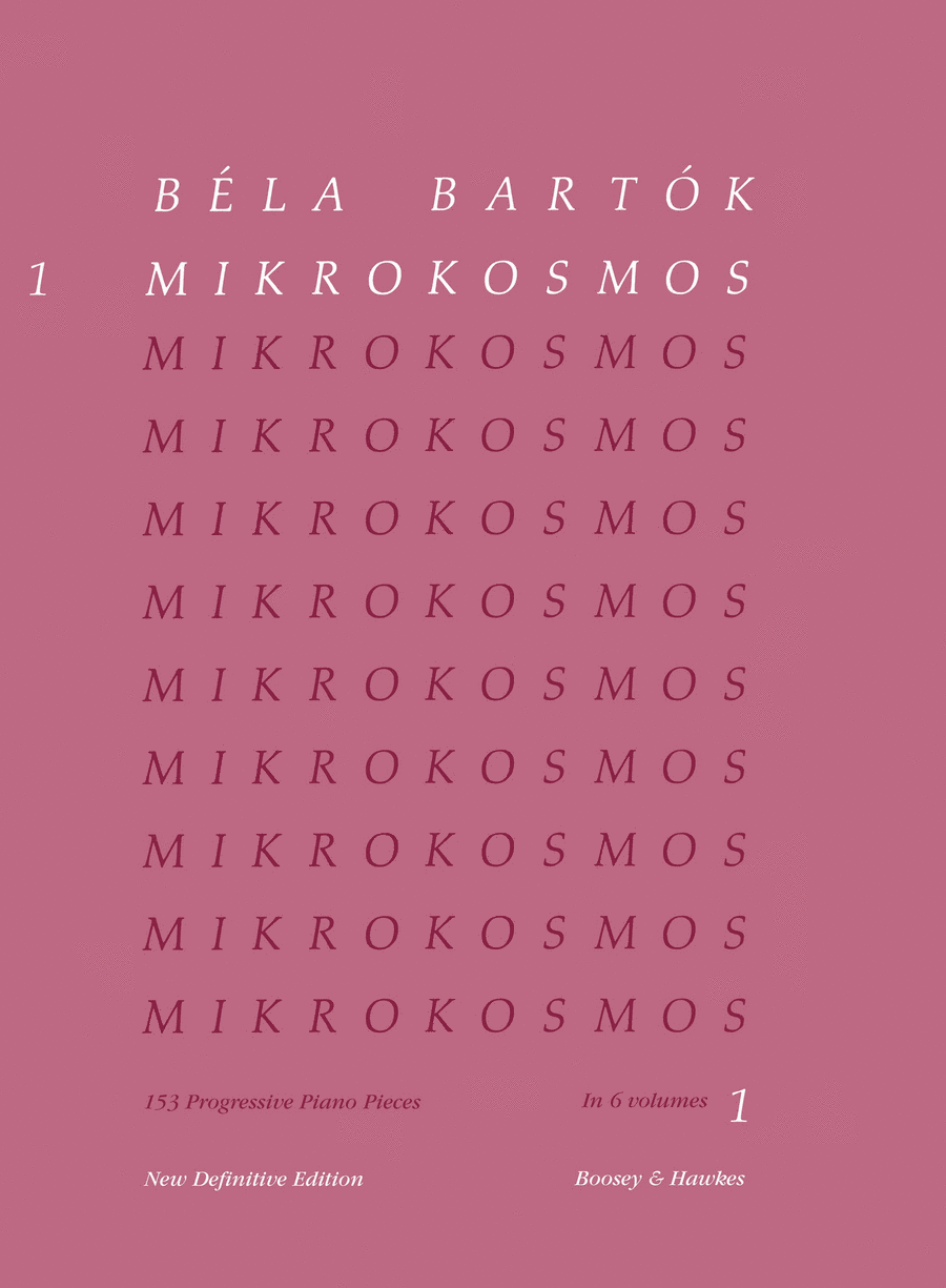 Mikrokosmos Volume 1 (Pink)