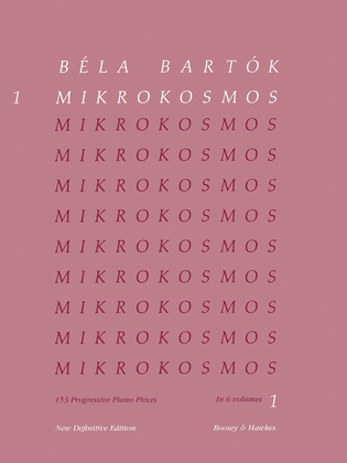 Mikrokosmos - Volume 1 (Pink)