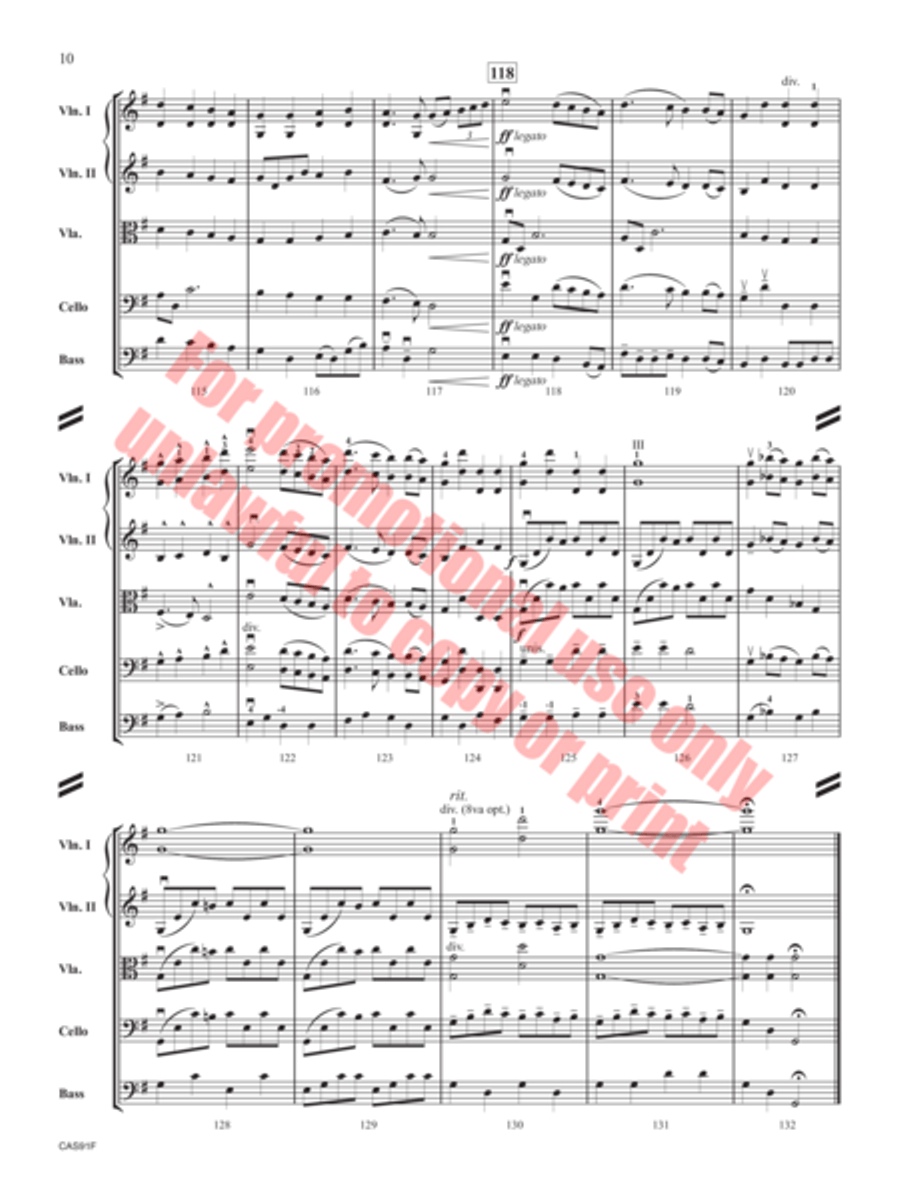 String Dreams String Orchestra scores gallery preview page 11