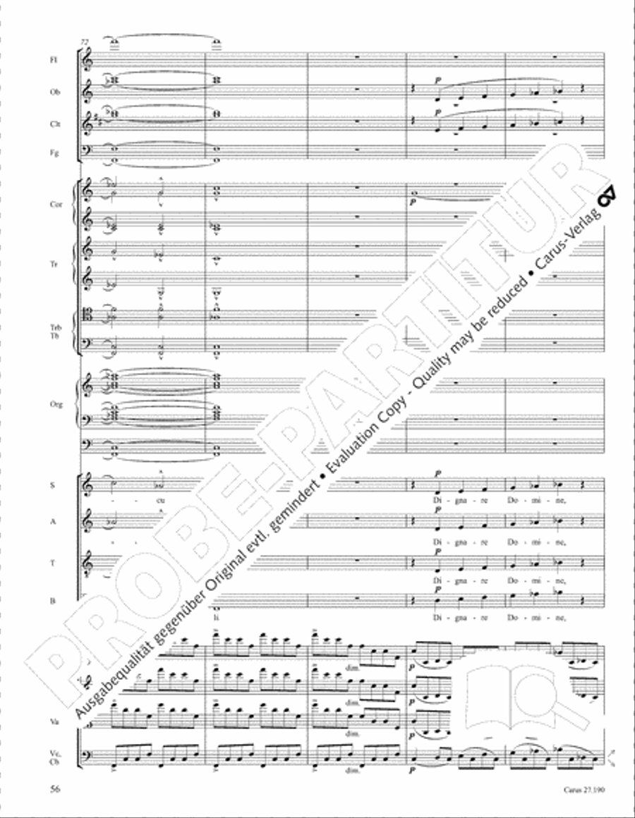 Te Deum 4-Part scores gallery preview page 63