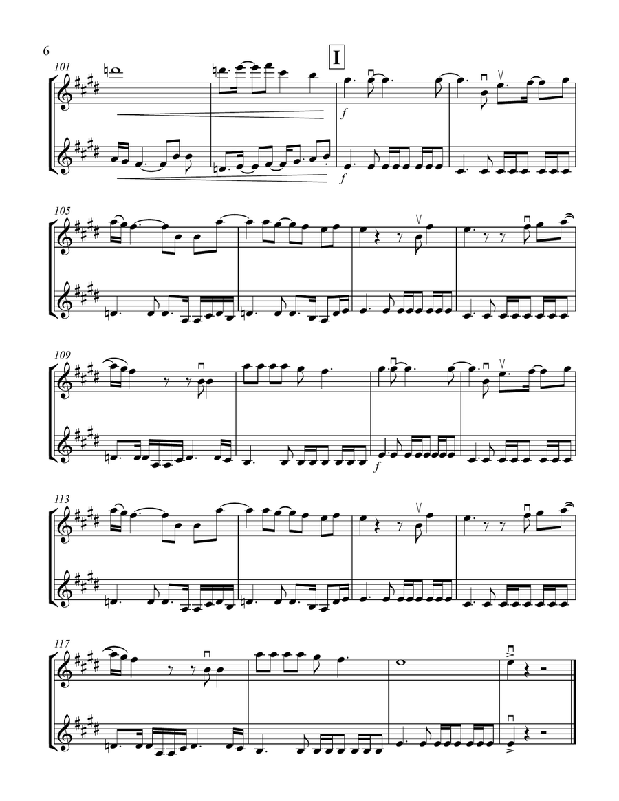 (i've Had) The Time Of My Life String Duet scores gallery preview page 6
