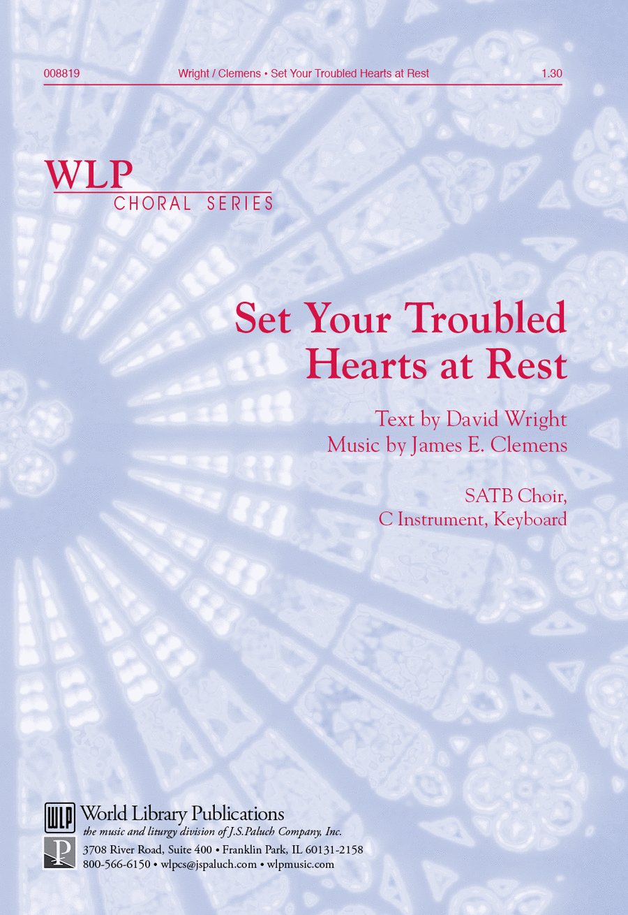 Set Your Troubled Hearts at Rest