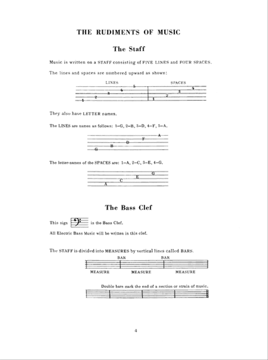 Complete Electric Bass Method