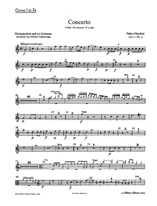 Violin Concerto Op. 1/3 Set