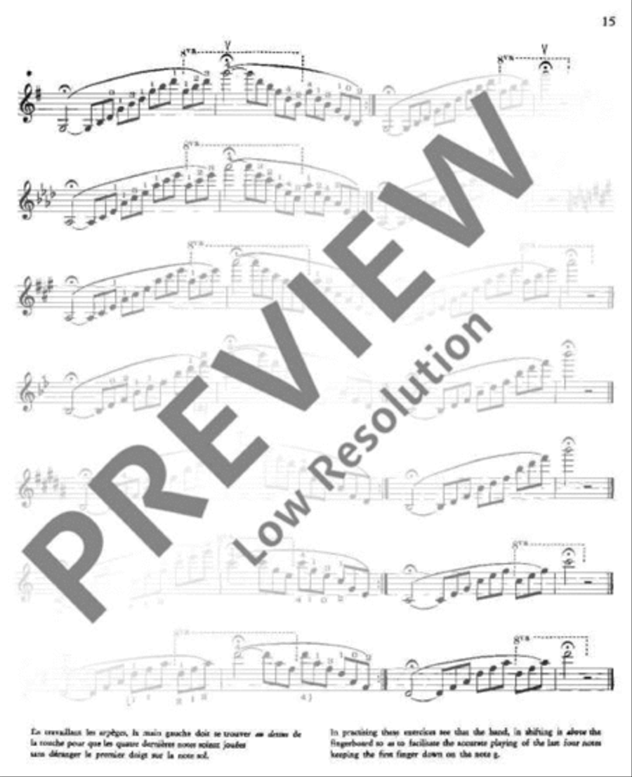 Exercises and Scales Violin scores gallery preview page 16