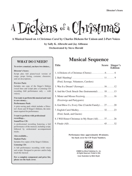A Dickens of A Christmas - Student Pack image number null