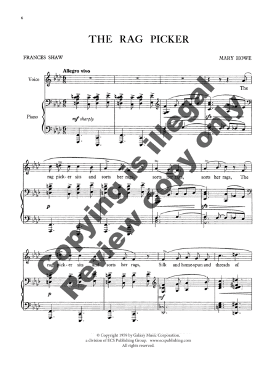 Baritone Songs Baritone Voice scores gallery preview page 21