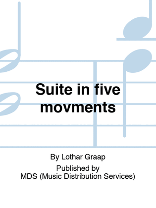 Book cover for Suite in five movments
