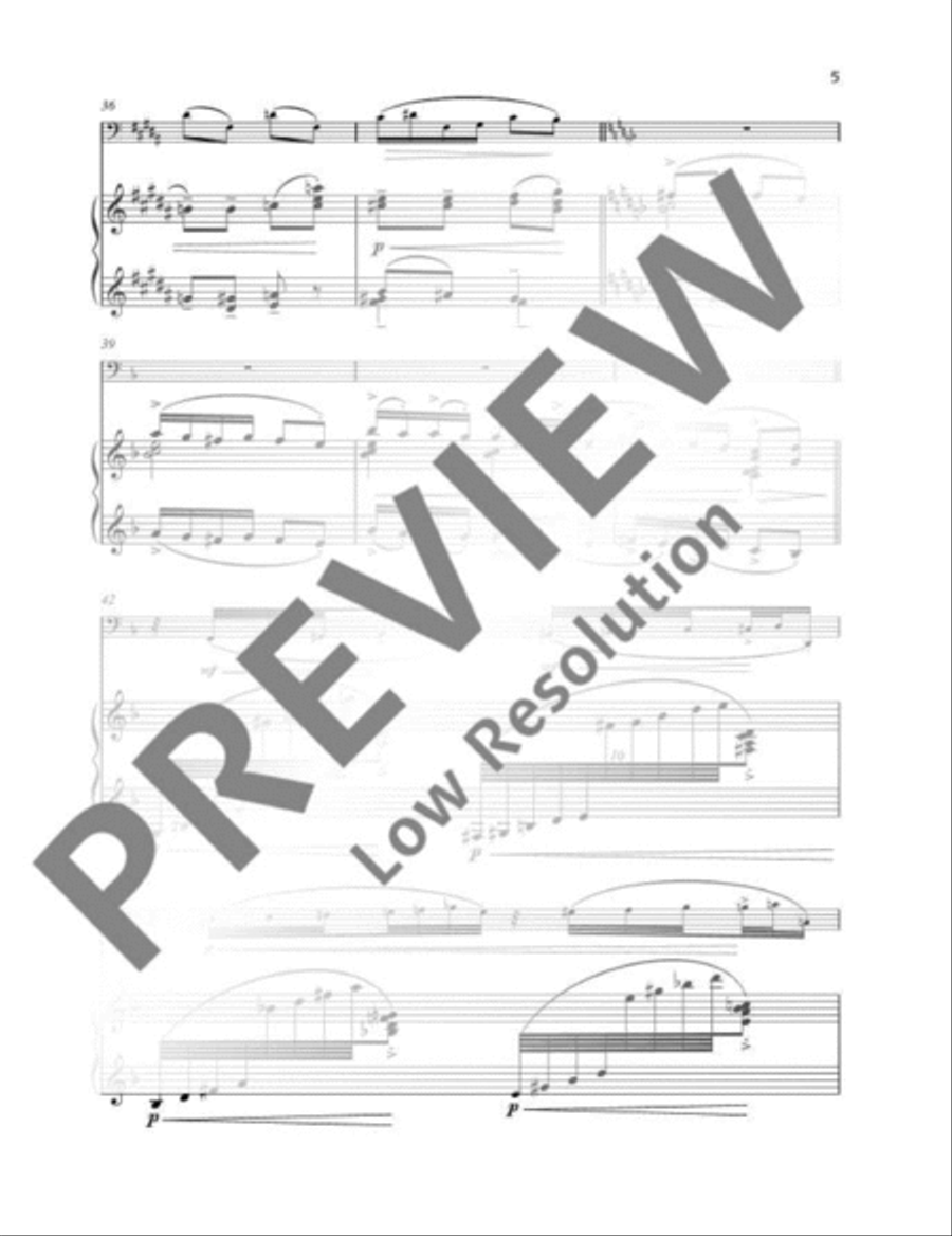 Gavotte Bassoon Solo scores gallery preview page 6
