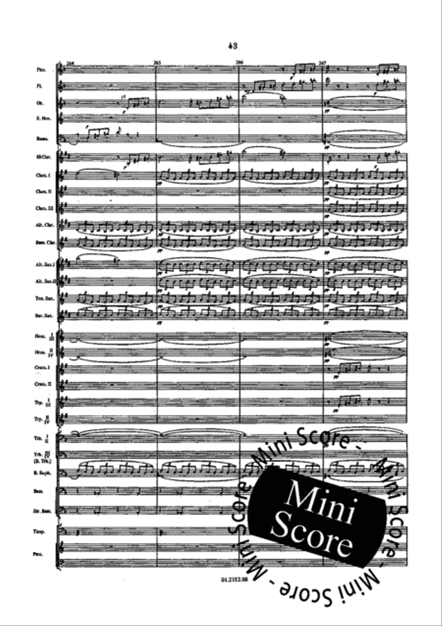 Le Roi D'Ys Concert Band scores gallery preview page 49