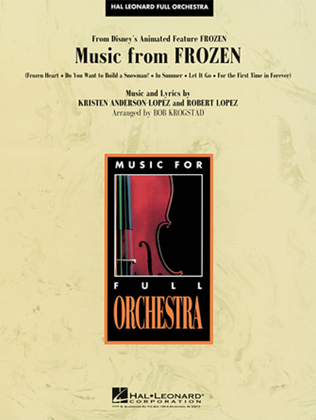 Book cover for Music from Frozen