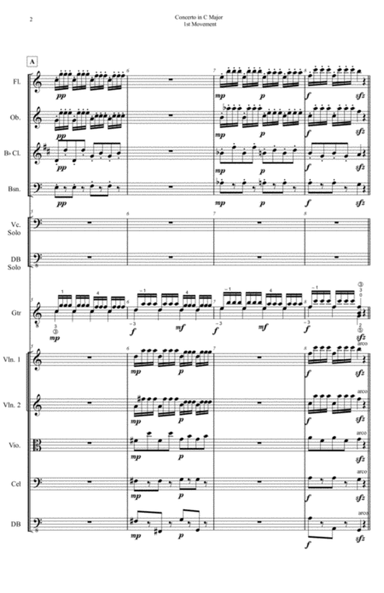 Vivaldi Concerto in C Major for Guitar image number null
