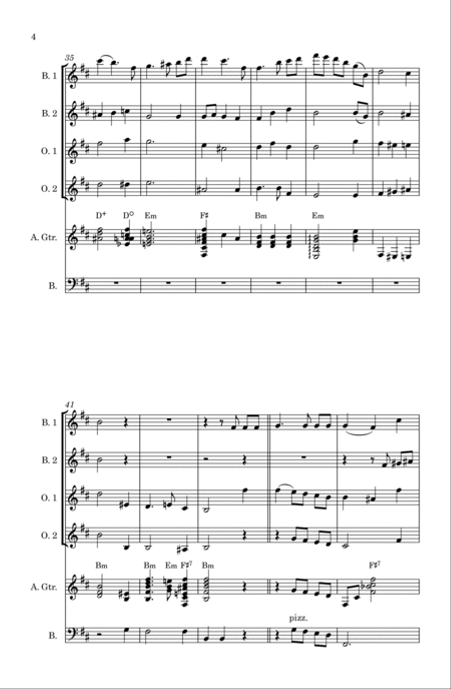 Cavatina Cavatina School and Community scores gallery preview page 4