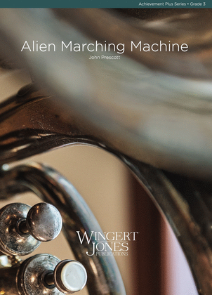 Book cover for Alien Marching Machine