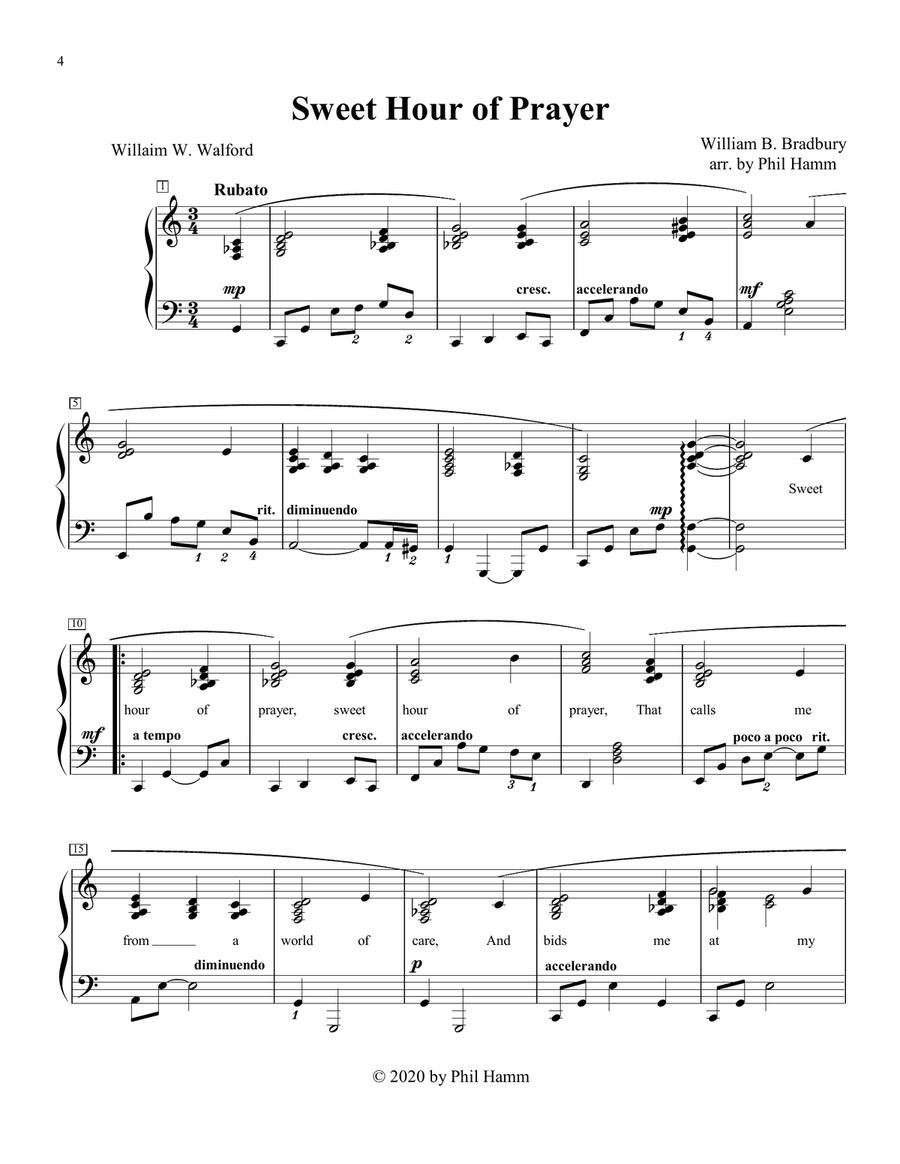 Jazzy Hymn Arrangements-Book Two-3rd Edition Piano Method scores gallery preview page 5