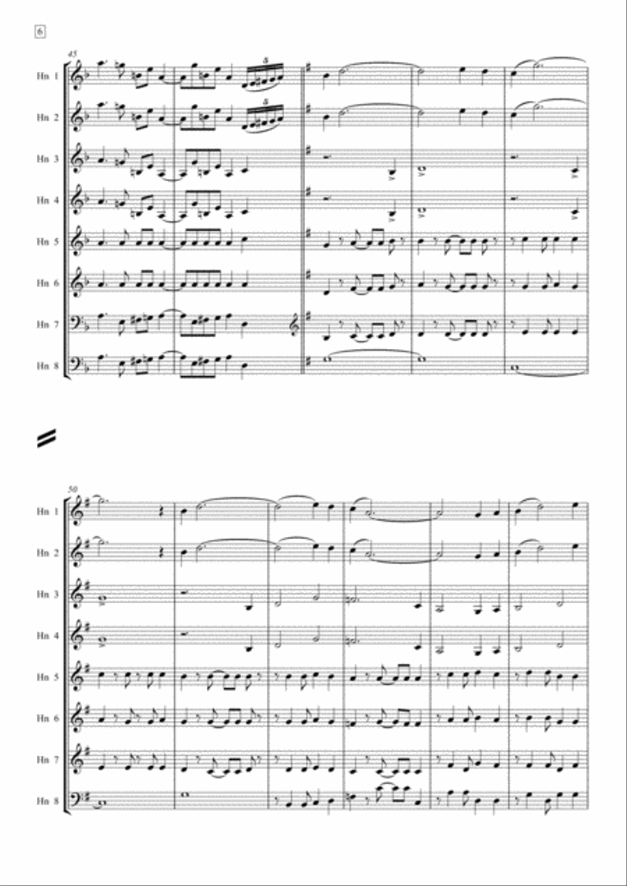 The Magnificent Seven The Magnificent Seven Brass Ensemble scores gallery preview page 6