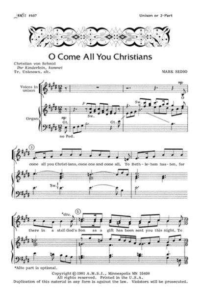 O Come, All You Christians