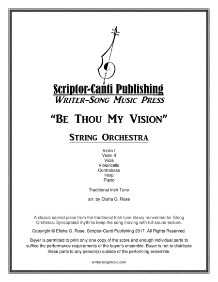 Be Thou My Vision - String Orchestra image number null