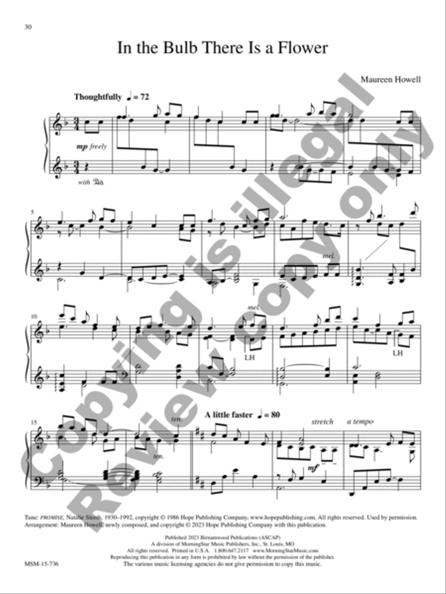 Gather Us In Gather Us In Piano Solo scores gallery preview page 11