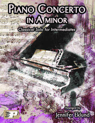 Book cover for Grieg Piano Concerto Theme (Intermediate Piano)