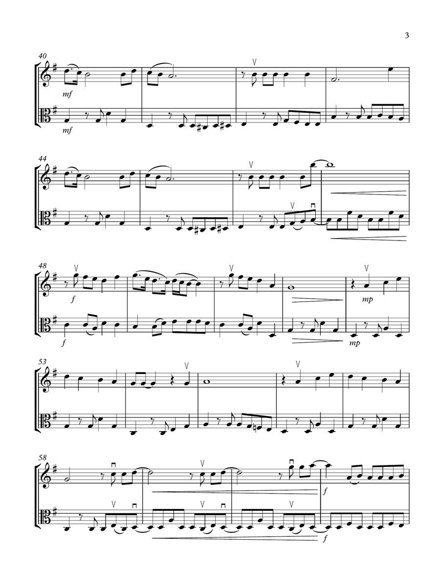 I Want To Hold Your Hand String Duet scores gallery preview page 3