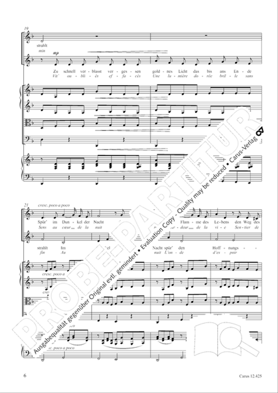 Die Kinder des Monsieur Mathieu (arr. R. Butz) chorissimo! Score scores gallery preview page 7