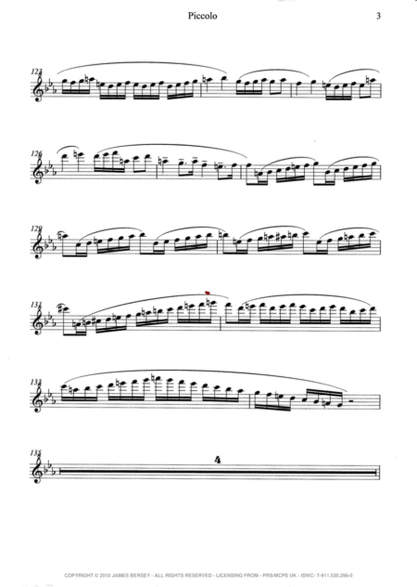 Symphony No.1 - complete set of orchestral parts